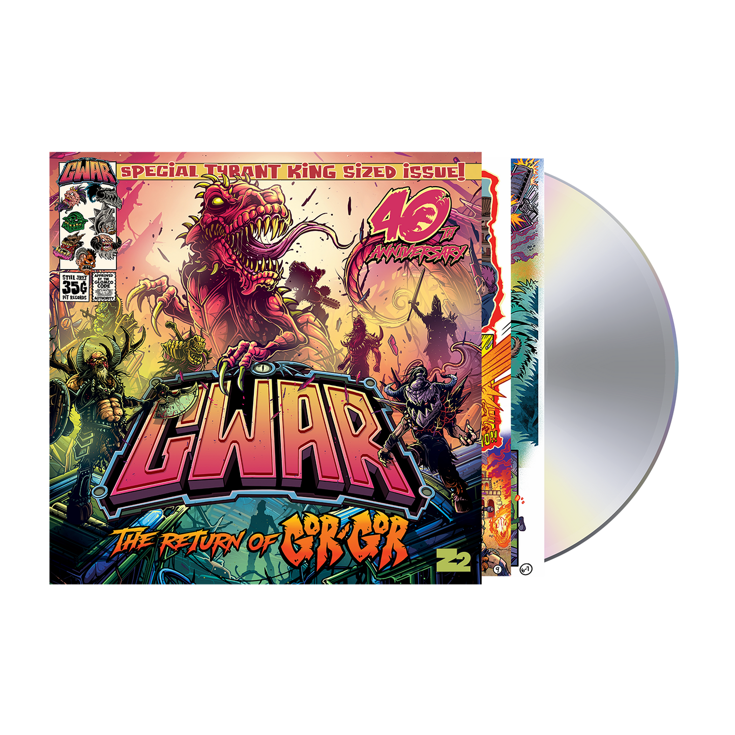 GWAR: 'The Return of Gor Gor' CD