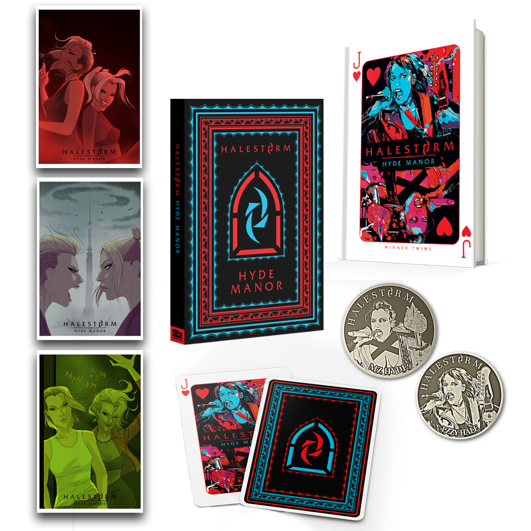 HALESTORM: Hyde Manor - Deluxe Bundle – Z2 Comics HALESTORM: Hyde Manor - Deluxe Bundle – Z2 Comics