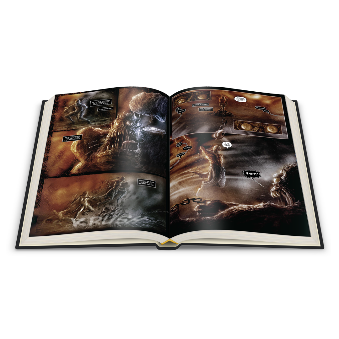 In Flames Presents: The Jester's Curse Graphic Novel - SIGNED Deluxe Edition