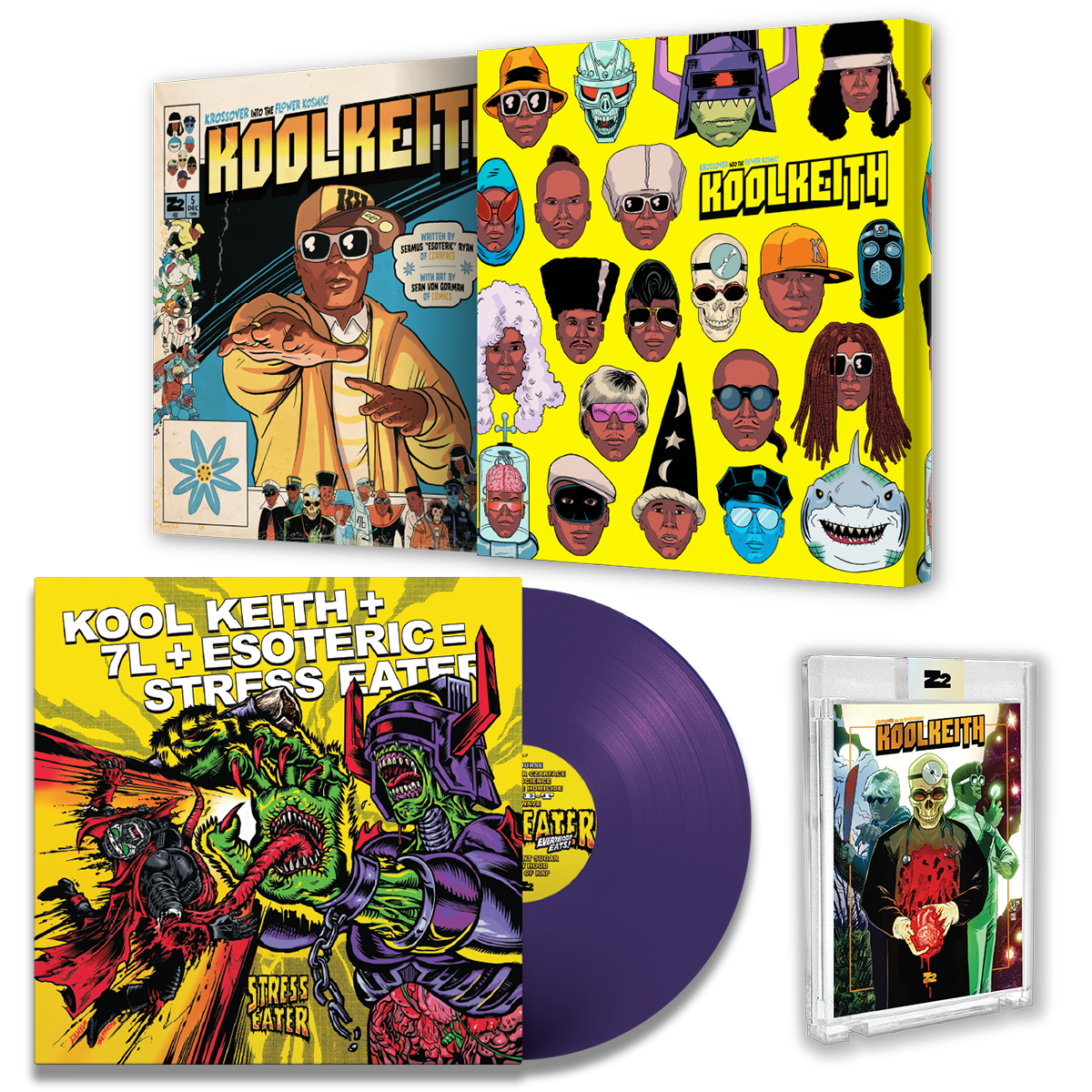 KOOL KEITH: KROSSOVER INTO THE FLOWER KOSMIC (Signed Platinum KOOL KEITH: KROSSOVER INTO THE FLOWER KOSMIC (Signed Platinum