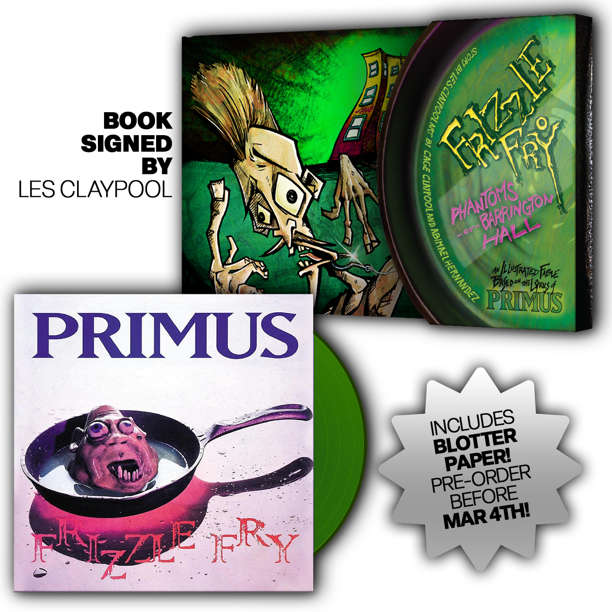 PRIMUS & Les Claypool アルバムコレクション PRIMUS presents Frizzle Fry: The Phantoms of Barrington Hall +