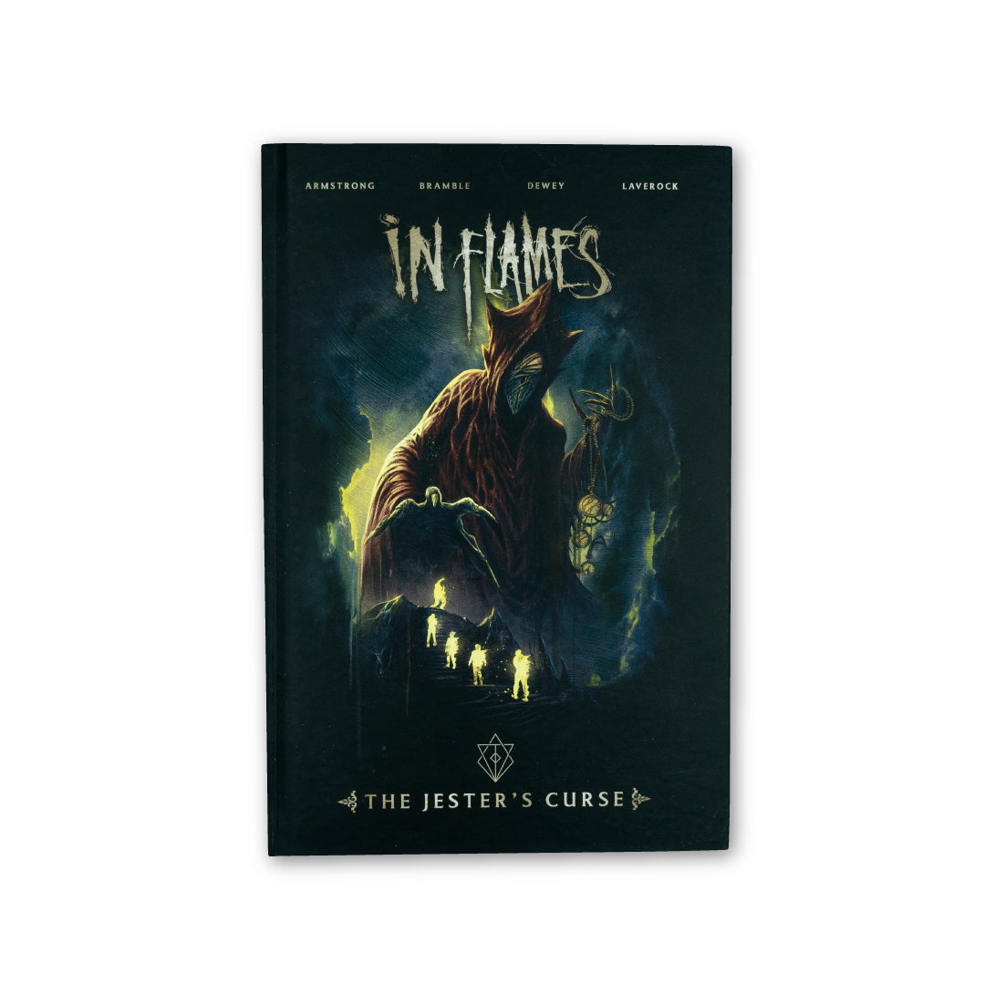 In Flames Presents: The Jester's Curse Graphic Novel - Hardcover In Flames Presents: The Jester's Curse Graphic Novel - Hardcover