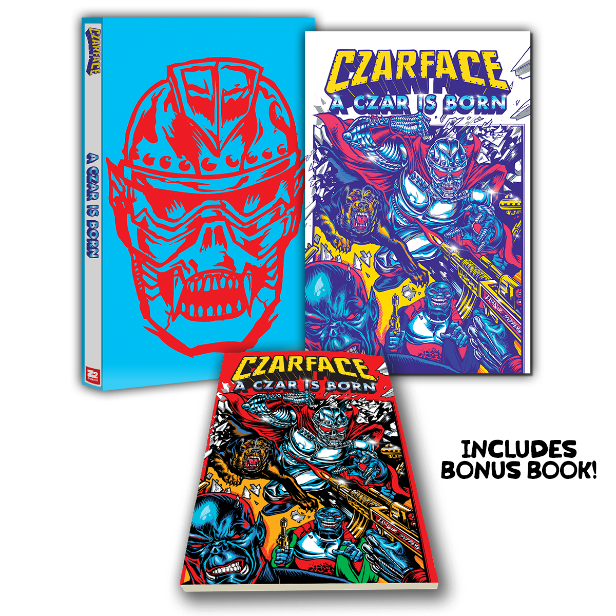 Czarface: A Czar is Born Deluxe Graphic Novel + Bonus Book – Z2 Comics