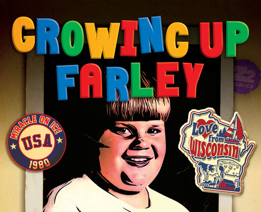 Z2 Presents the Origin of Comedian and SNL Icon Chris Farley in the Graphic Novel, Growing Up Farley