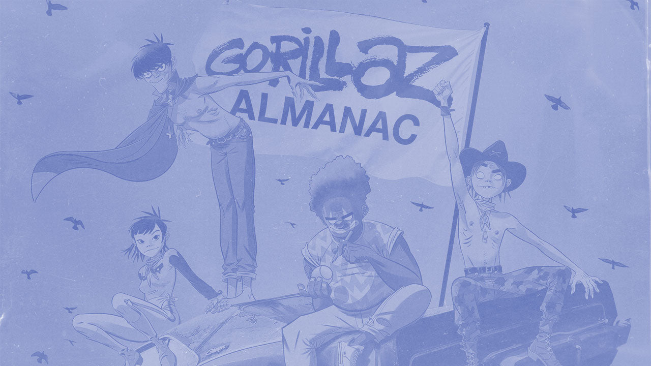 GORILLAZ CELEBRATES 20-YEAR VISUAL HISTORY WITH EXPENSIVE