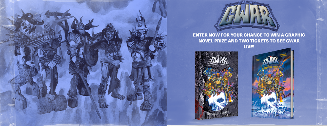 GWAR GIVEAWAY: Enter for your chance to win a graphic novel prize and two tickets to see GWAR live!