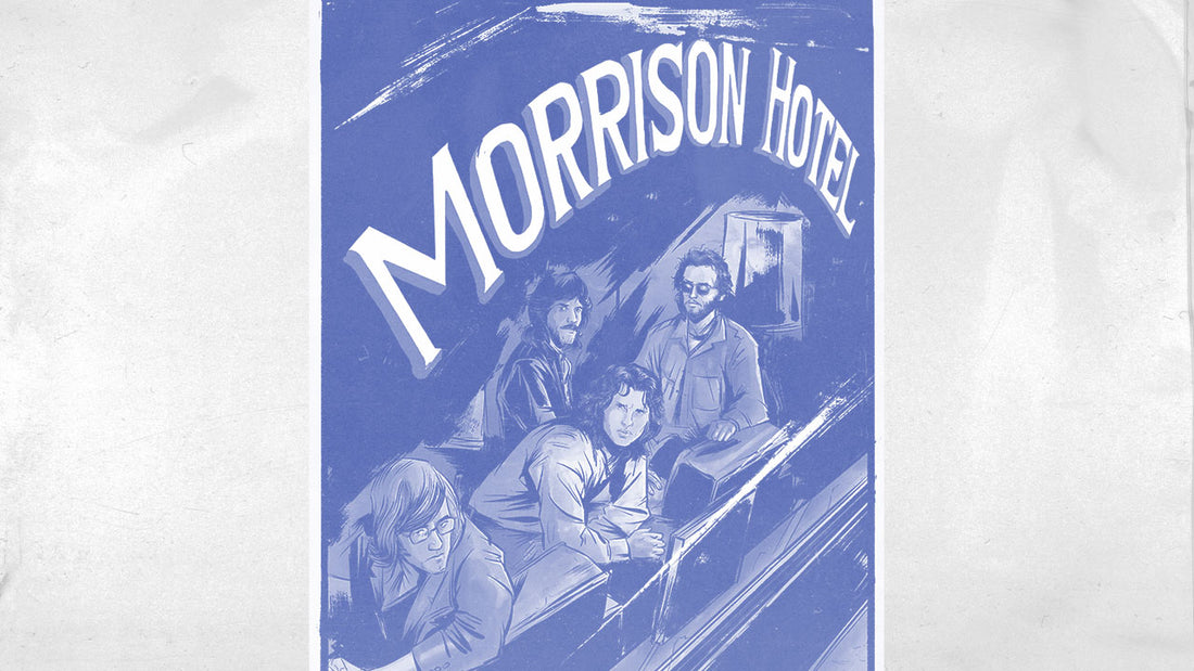 ROCK LEGENDS ‘THE DOORS’ CELEBRATE 50TH ANNIVERSARY OF MORRISON HOTEL WITH GRAPHIC NOVEL