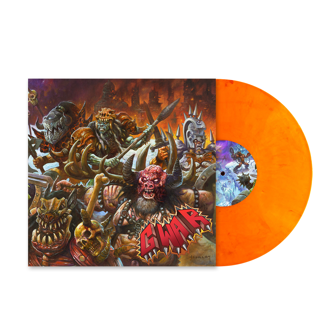 GWAR: 'The New Dark Ages' Limited Edition LP + Blothar Bobblehead