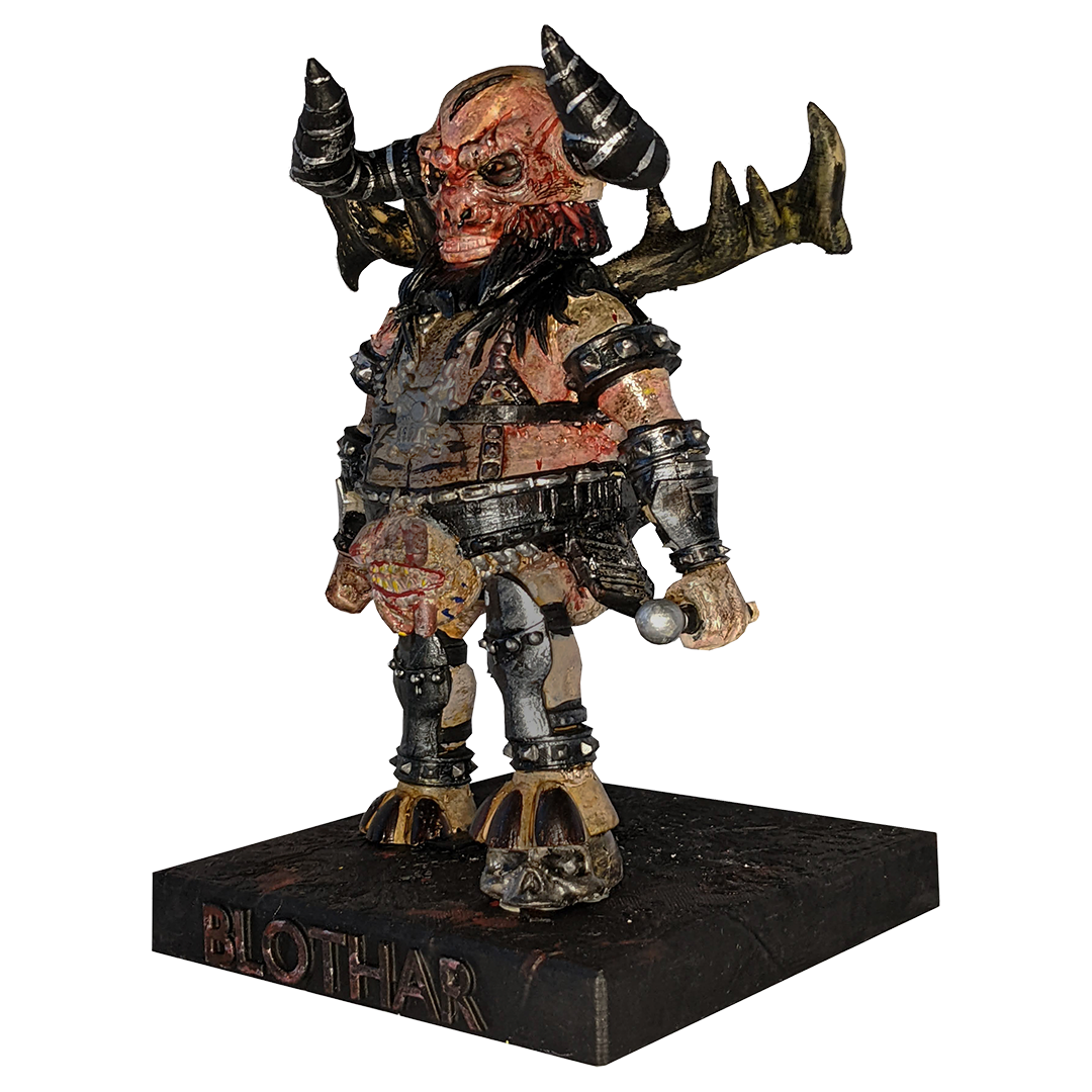 GWAR: 'The New Dark Ages' Limited Edition LP + Blothar Bobblehead