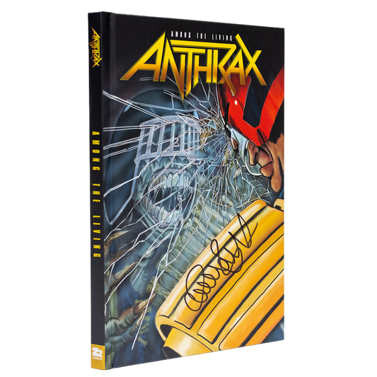 SIGNED Anthrax: Among The Living Graphic Novel (Judge Dredd Edition)