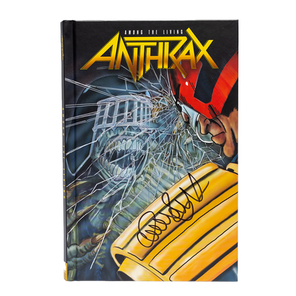SIGNED Anthrax: Among The Living Graphic Novel (Judge Dredd SIGNED Anthrax: Among The Living Graphic Novel (Judge Dredd