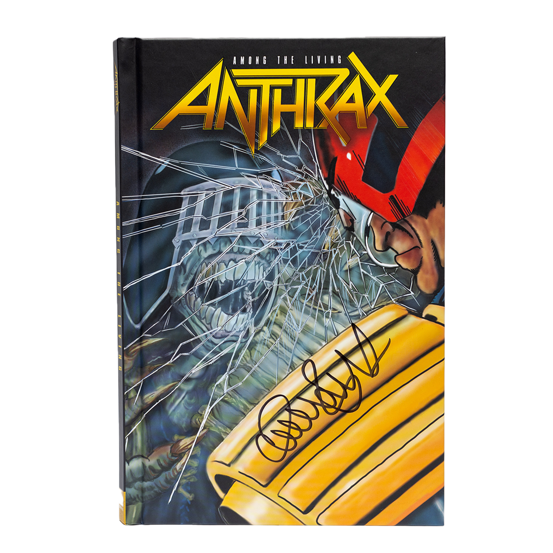 SIGNED Anthrax: Among The Living Graphic Novel (Judge Dredd Edition)