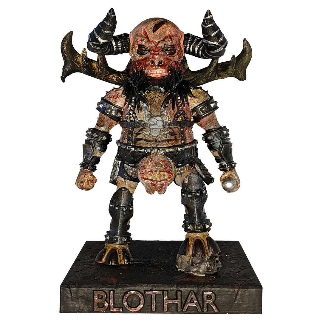 GWAR: 'The New Dark Ages' Limited Edition LP + Blothar Bobblehead