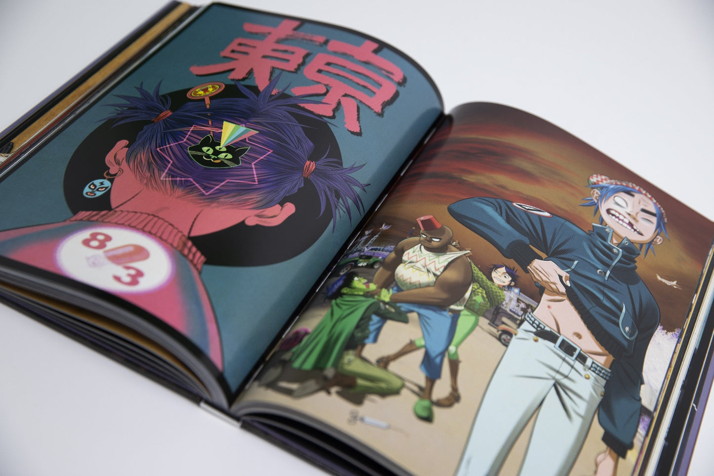 Gorillaz Almanac - Oversized Edition Book - 17 x 12 inches!