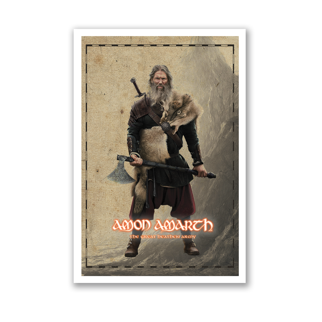 Amon Amarth THE GREAT HEATHEN ARMY SIGNED Platinum Bundle Z2 Comics