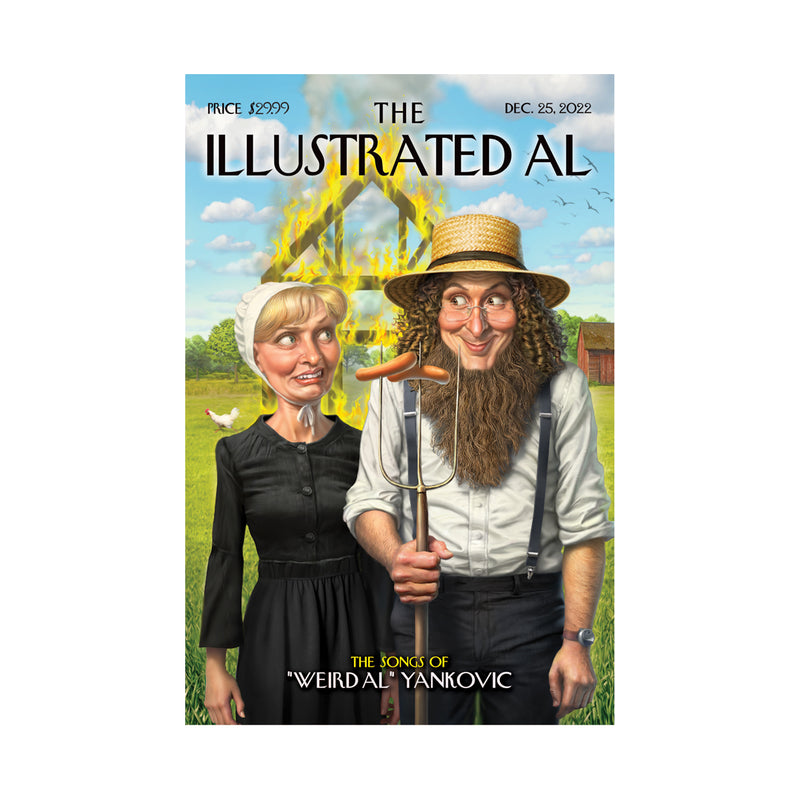 The Illustrated Al: The Songs of “Weird Al” Yankovic - Mark Fredrickson cover exclusive