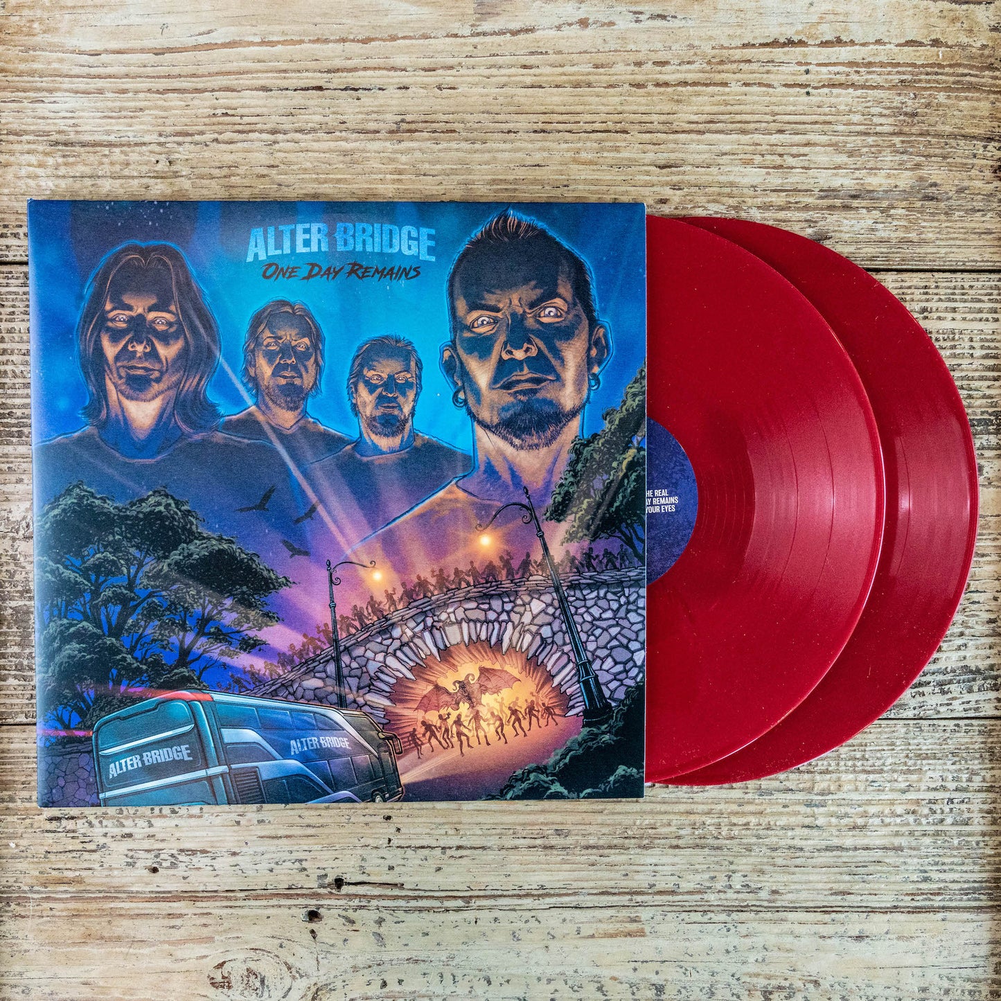 Alter Bridge - 'One Day Remains' in Red Colorway Vinyl