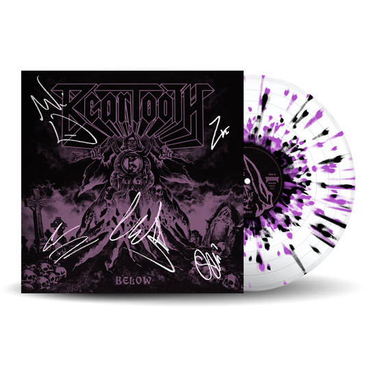 Beartooth - 'Below' Signed Vinyl LP (Purple & Black Splatter)