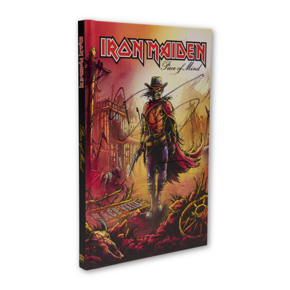 SIGNED Iron Maiden: Piece Of Mind - Hardcover