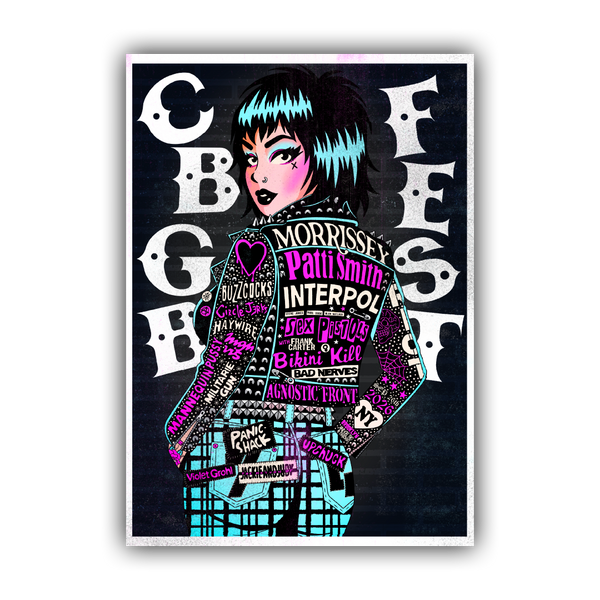 CBGB Festival 2026 Official Poster (Limited Edition) – Z2 Comics