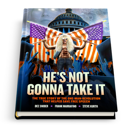 Dee Snider: HE'S NOT GONNA TAKE IT - Hardcover