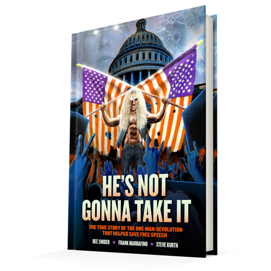 Dee Snider: HE'S NOT GONNA TAKE IT - Hardcover