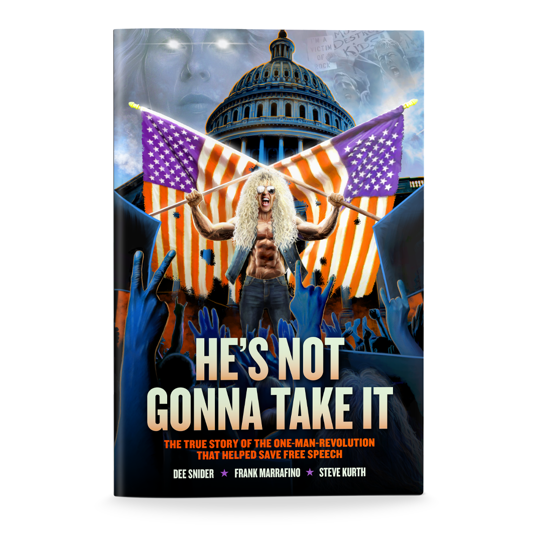 Dee Snider: HE'S NOT GONNA TAKE IT - Hardcover