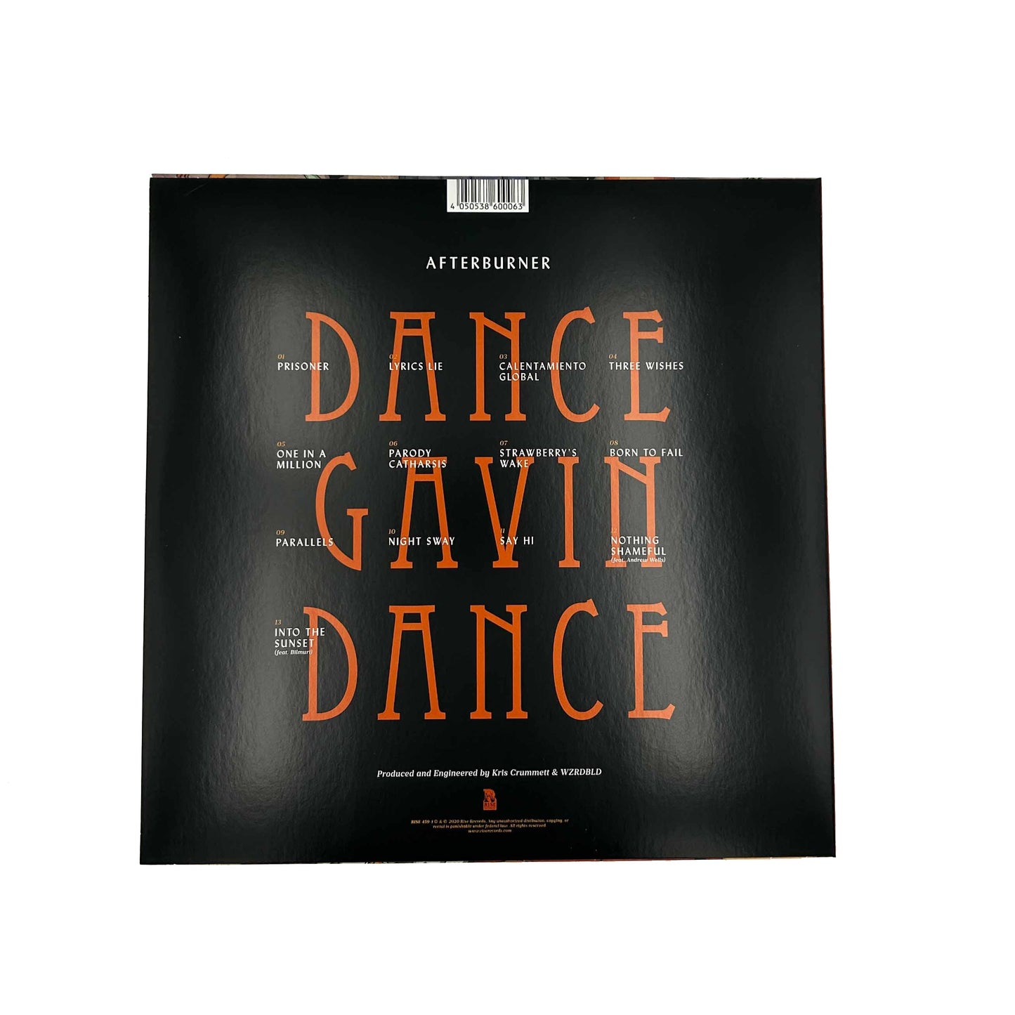 Dance Gavin Dance 'Afterburner' Limited Edition Vinyl LP