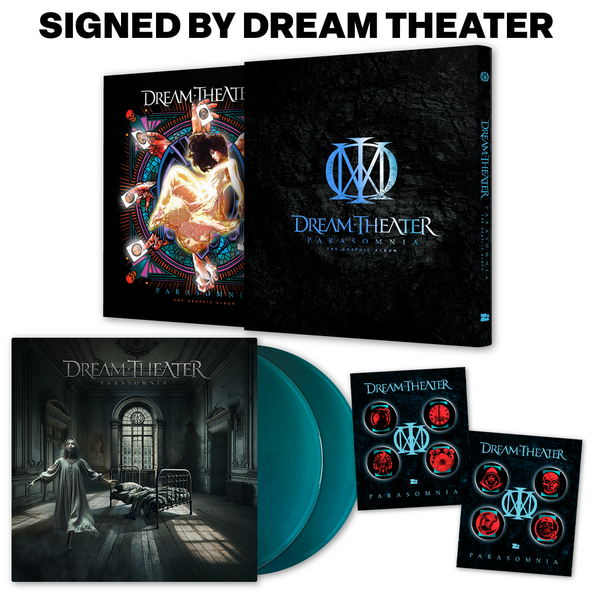 Dream Theater: Parasomnia – The Graphic Album (Signed Platinum Edition)