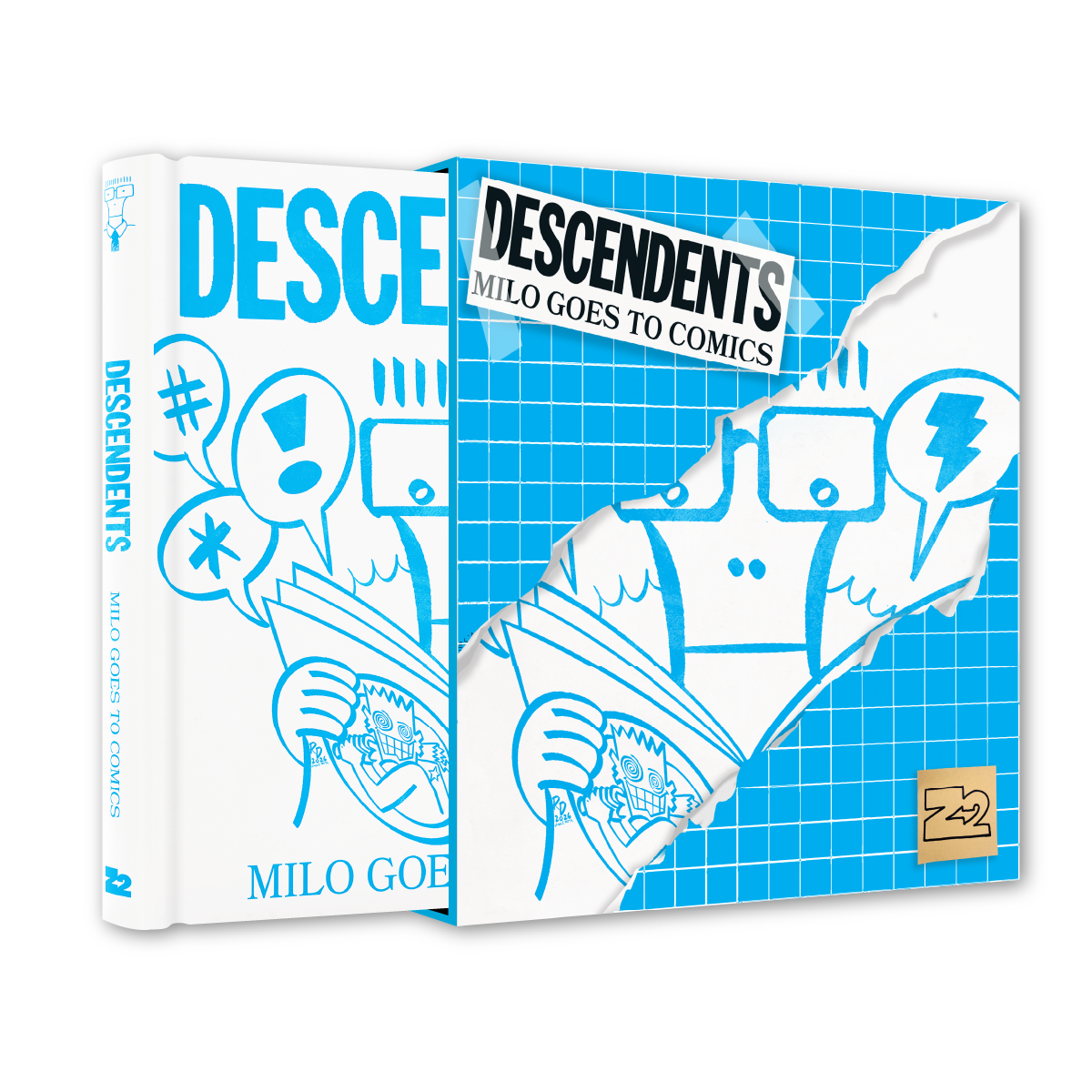 DESCENDENTS: Milo Goes To Comics - Graphic Novel + 7" Vinyl Bundle (Signed Platinum Edition)