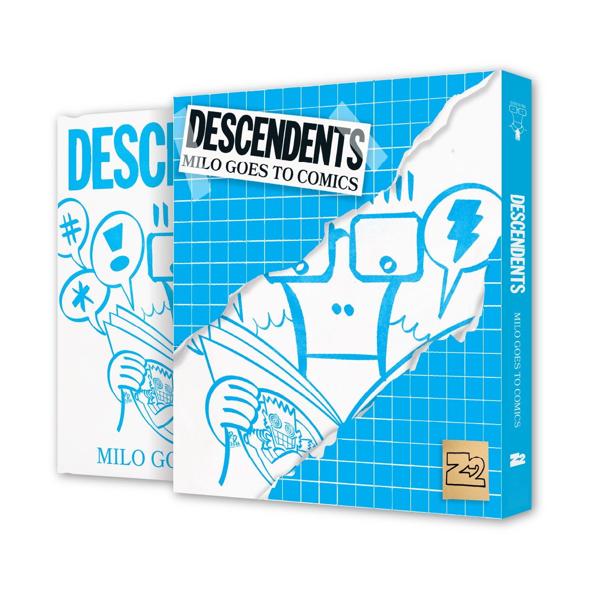 DESCENDENTS: Milo Goes To Comics - Graphic Novel + 7" Vinyl Bundle (Signed Platinum Edition)