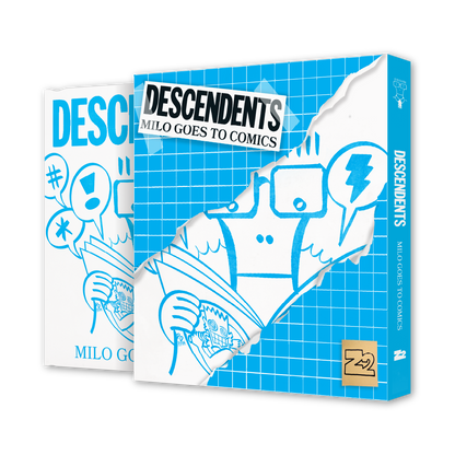 DESCENDENTS: Milo Goes To Comics - Graphic Novel + 7" Vinyl Bundle (Signed Platinum Edition)