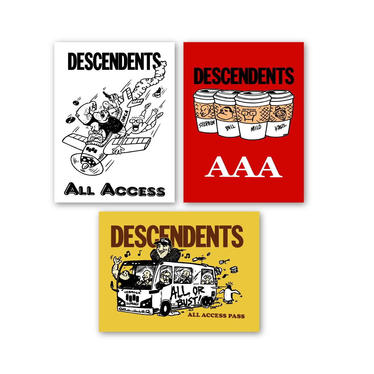 Descendents Time Capsule Bundle (Limited to 250)