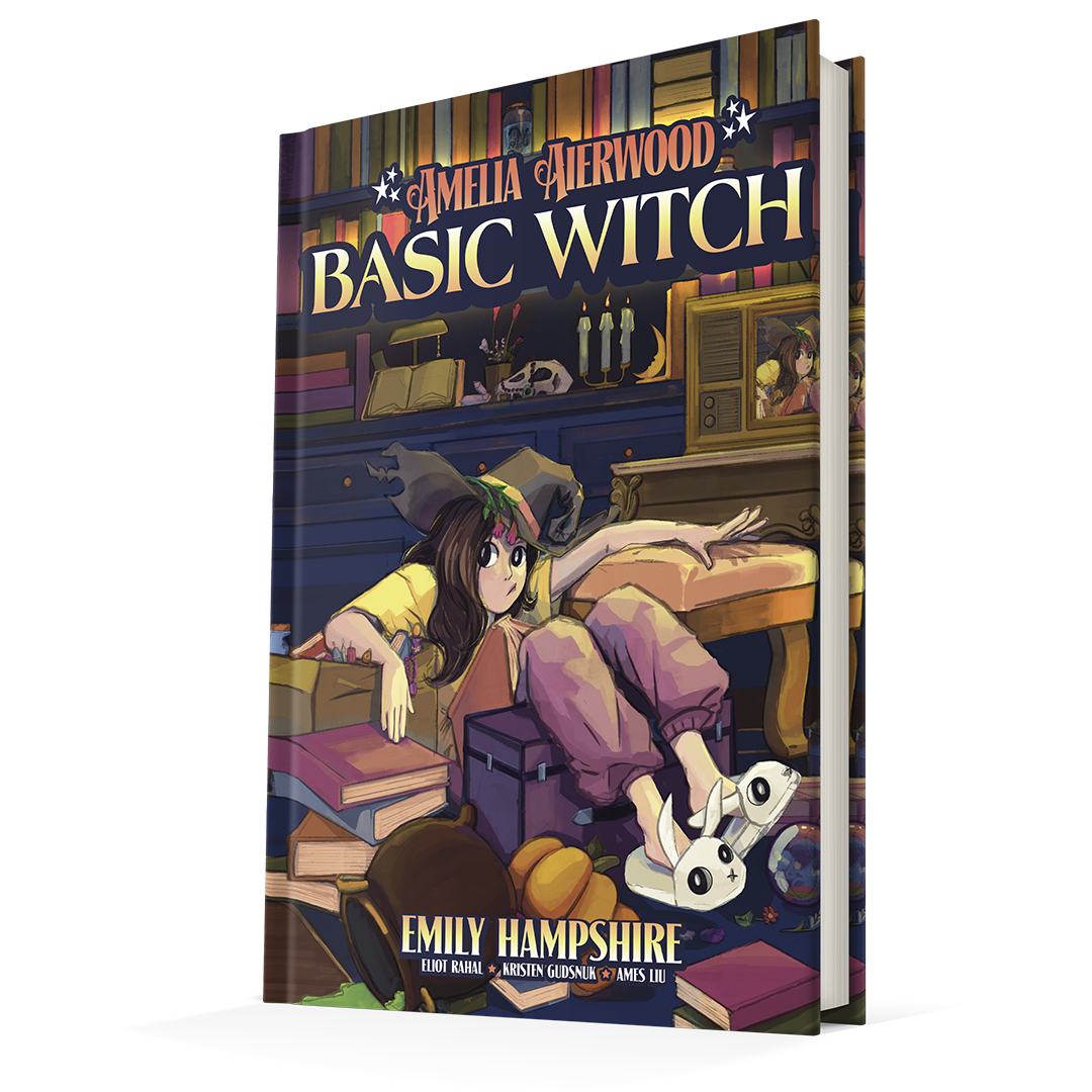 Emily Hampshire: Amelia Aierwood, Basic Witch - Hardcover