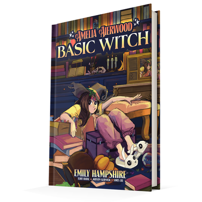 Emily Hampshire: Amelia Aierwood, Basic Witch - Hardcover