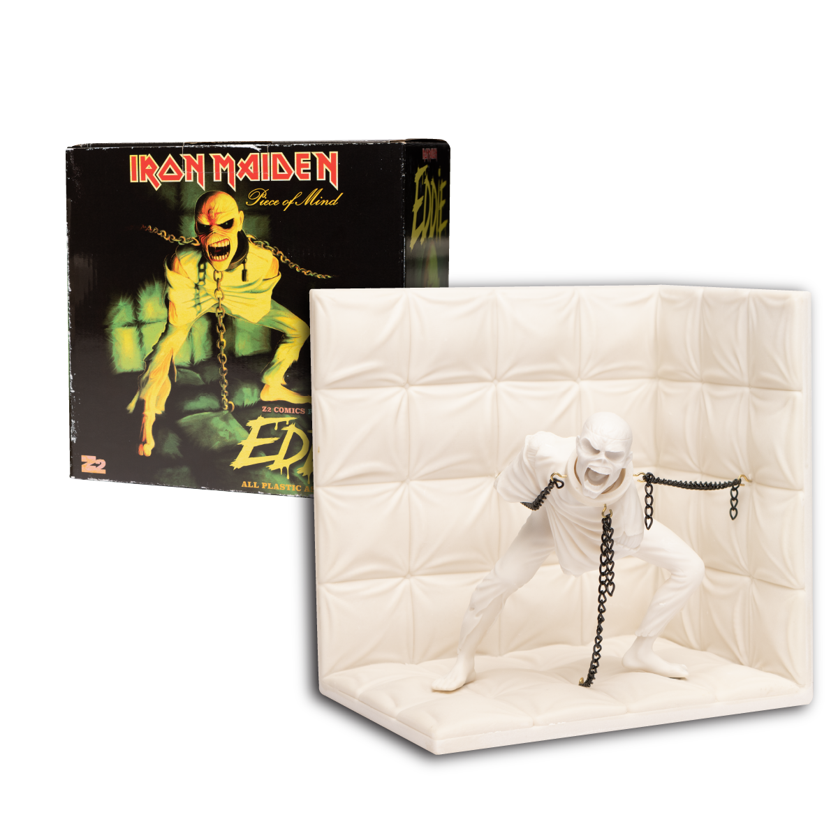 Iron Maiden: Vintage Eddie Piece of Mind Model Kit – Z2 Comics Iron Maiden: Vintage Eddie Piece of Mind Model Kit – Z2 Comics