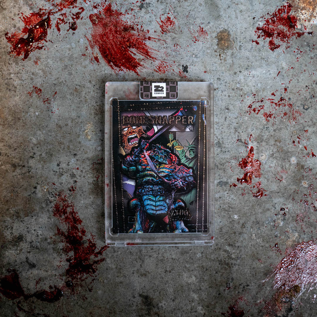 GWAR: Trading Card - BONESNAPPER - #'d to 99