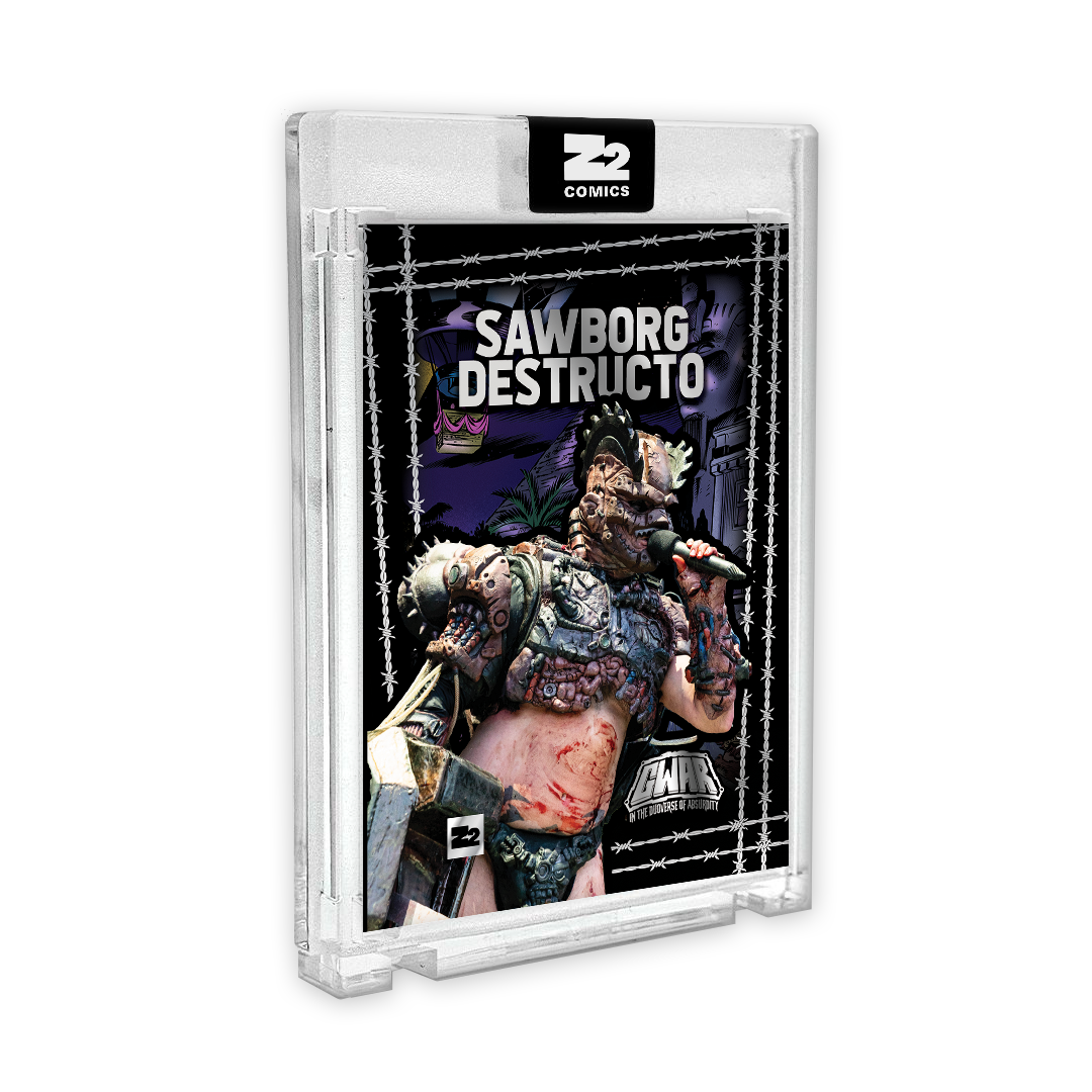 GWAR: Trading Card - SAWBORG DESTRUCTO - #'d to 99