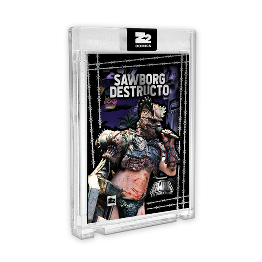 GWAR: Trading Card - SAWBORG DESTRUCTO - #'d to 99