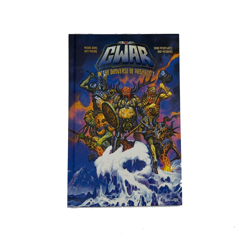 GWAR: In The Duoverse of Absurdity - Hardcover SIGNED