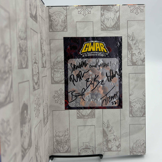 GWAR: In The Duoverse of Absurdity - Hardcover SIGNED