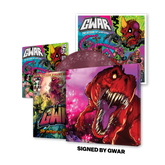 GWAR: 'The Return of Gor Gor' Signed Platinum Edition Comic Book + Vinyl LP (Limited Edition Fruit Punch)
