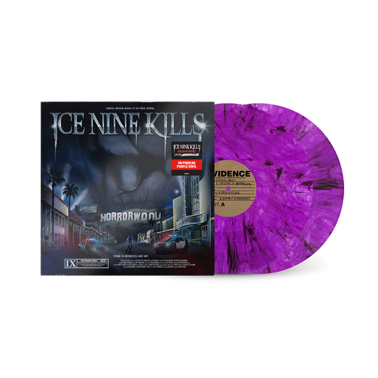 Ice Nine Kills - Welcome to Horrorwood Exclusive Purple Splatter Vinyl 2-LP