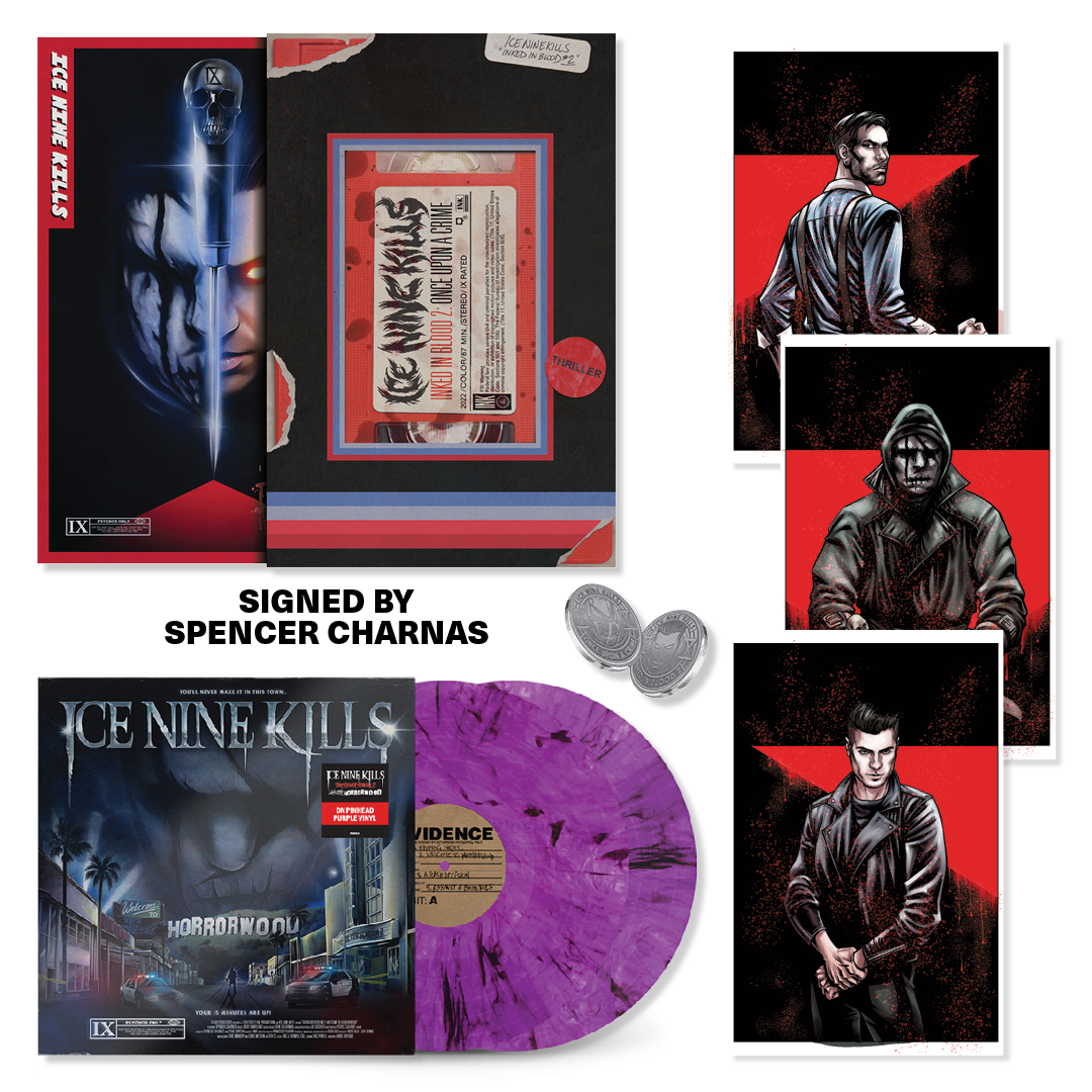 Ice Nine Kills Presents: Inked In Blood 2 - Once Upon a Crime SIGNED Platinum Edition