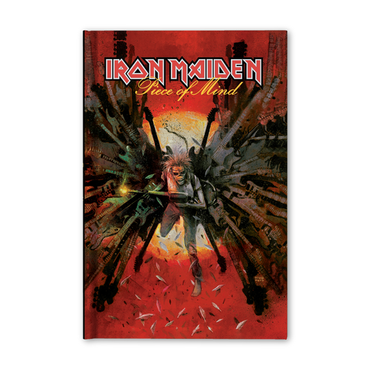 Iron Maiden: Piece Of Mind - 'The Trooper I' Limited Edition Hardcover (Signed by Martin Simmons) + Trading Card