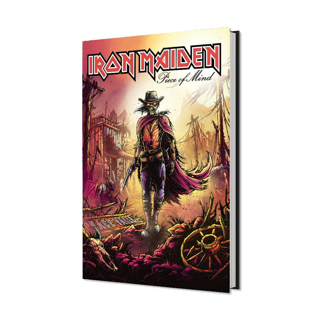 Iron Maiden: Piece Of Mind - Hardcover Edition – Z2 Comics Iron Maiden: Piece Of Mind - Hardcover Edition – Z2 Comics