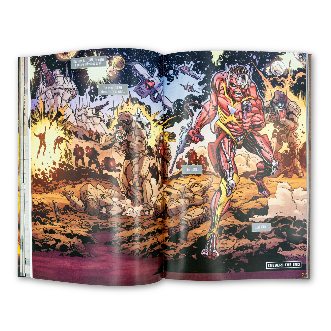 Iron Maiden: Piece Of Mind - Deluxe Edition – Z2 Comics Iron Maiden: Piece Of Mind - Deluxe Edition – Z2 Comics