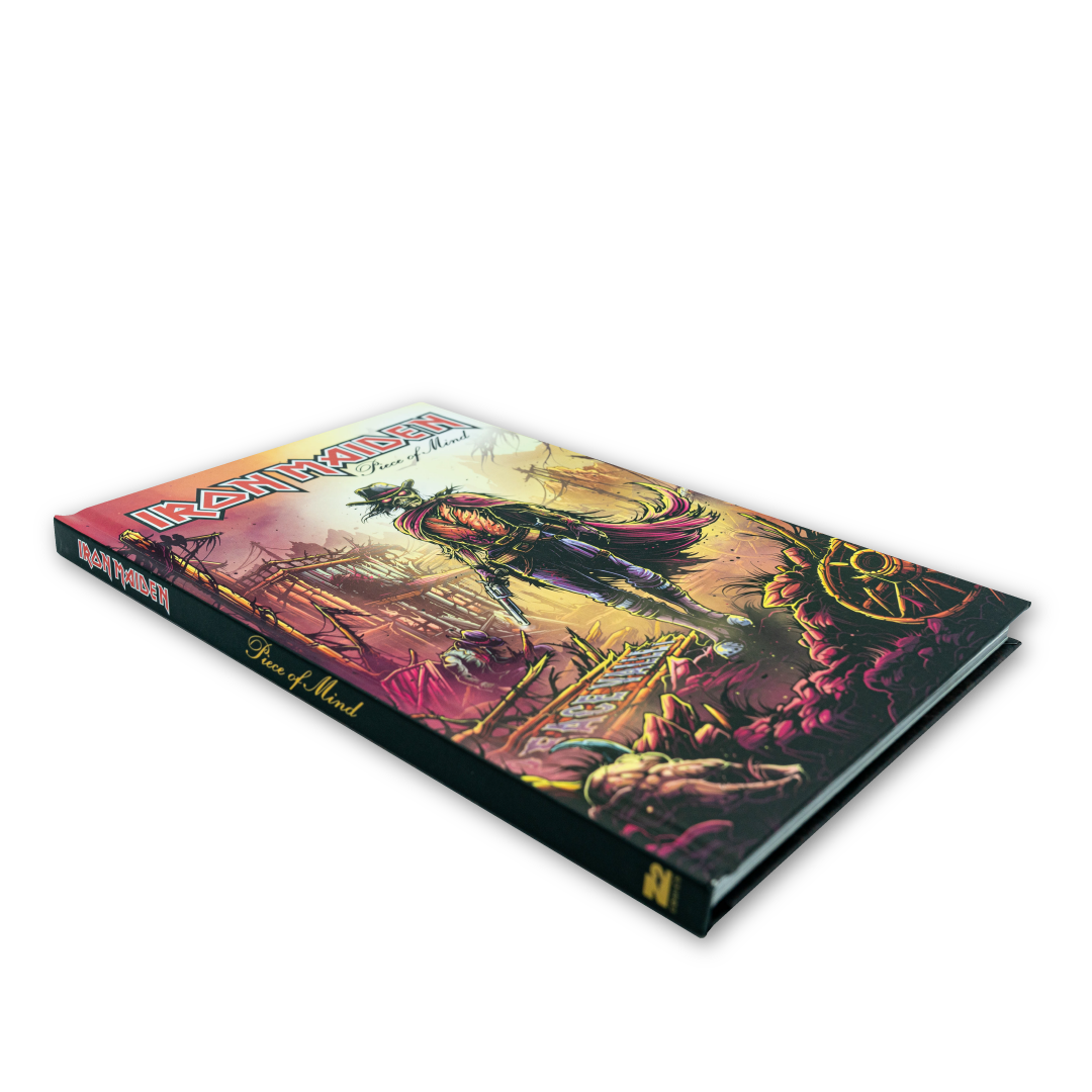 Iron Maiden: Piece Of Mind - Hardcover Edition – Z2 Comics Iron Maiden: Piece Of Mind - Hardcover Edition – Z2 Comics