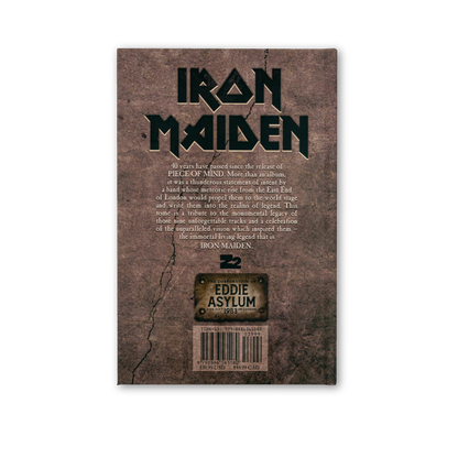 Iron Maiden: Piece Of Mind - 'The Trooper I' Limited Edition Hardcover (Signed by Martin Simmons) + Trading Card