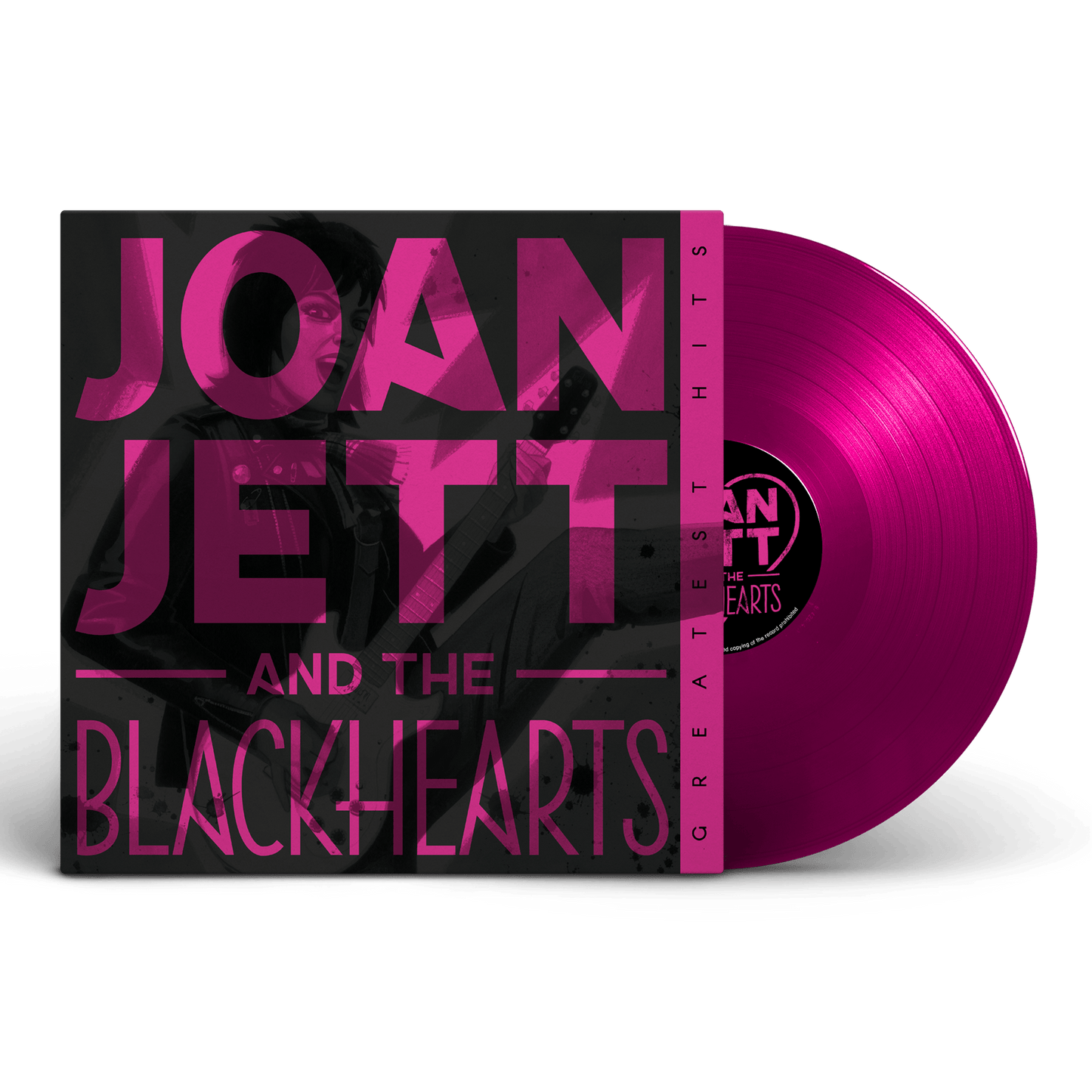 Joan Jett & The Blackhearts: Greatest Hits - Magenta Vinyl LP + Book (Limited Edition)